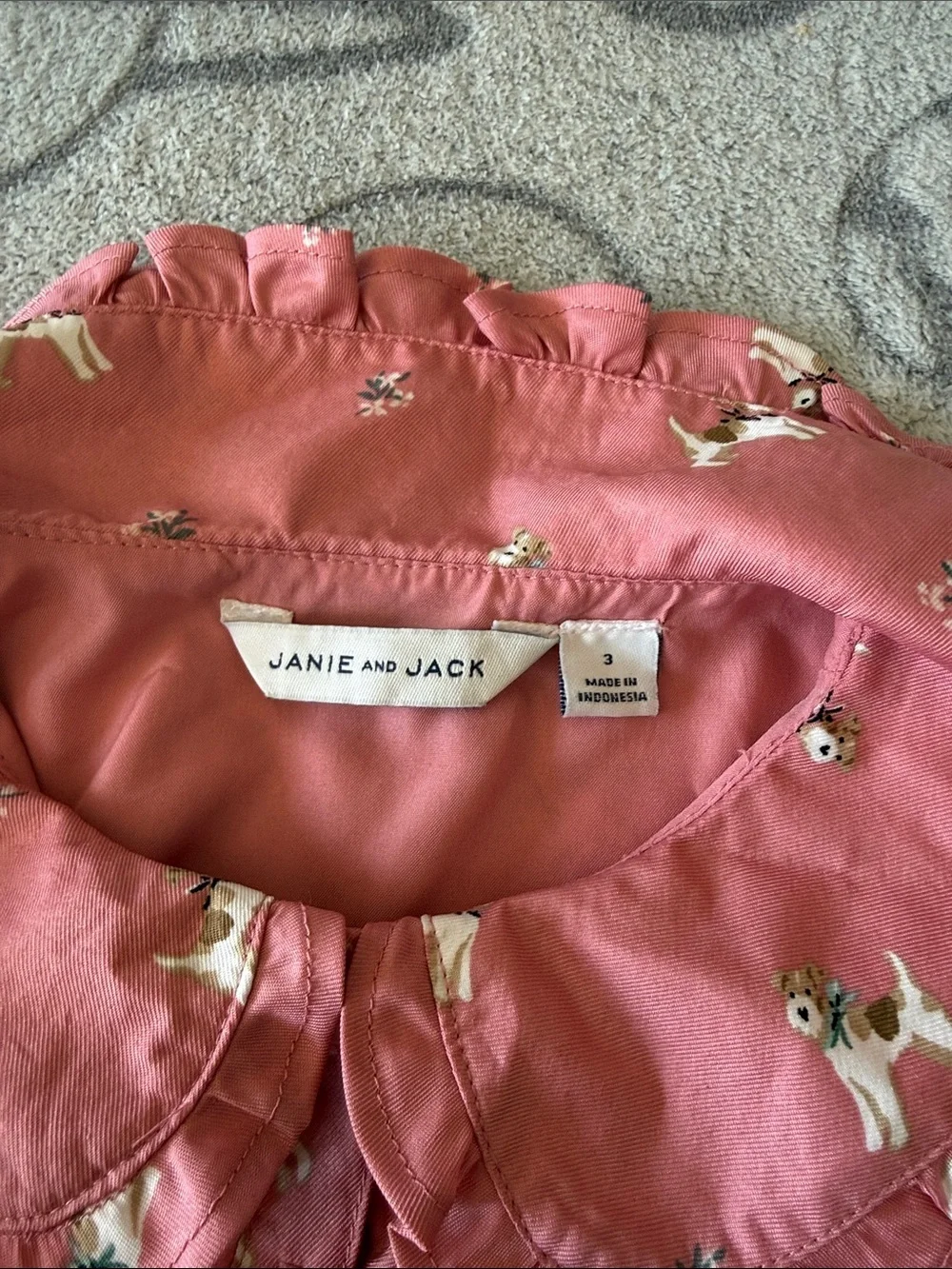 Janie and Jack sweet coral